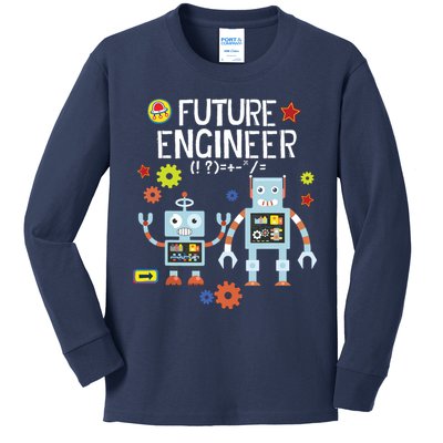 Future Engineer Robotics Robot Costume For Adults Kids Kids Long Sleeve Shirt