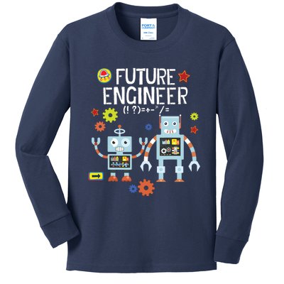 Future Engineer Robotics Robot Costume For Adults Kids Kids Long Sleeve Shirt