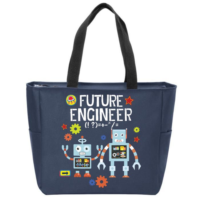 Future Engineer Robotics Robot Costume For Adults Kids Zip Tote Bag