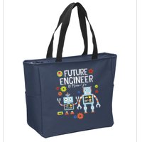 Future Engineer Robotics Robot Costume For Adults Kids Zip Tote Bag