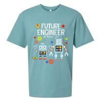 Future Engineer Robotics Robot Costume For Adults Kids Sueded Cloud Jersey T-Shirt