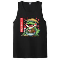 Frog Eating Ramen Kawaii Otaku Japanese Noodles Anime Lovers PosiCharge Competitor Tank