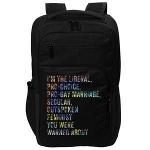 Feminist Empowerment Rights Social Justice March Impact Tech Backpack