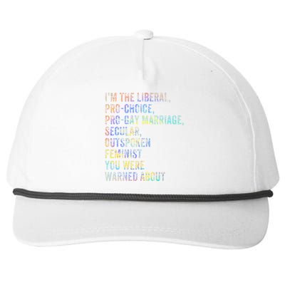 Feminist Empowerment Rights Social Justice March Snapback Five-Panel Rope Hat