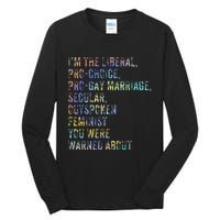 Feminist Empowerment Rights Social Justice March Tall Long Sleeve T-Shirt