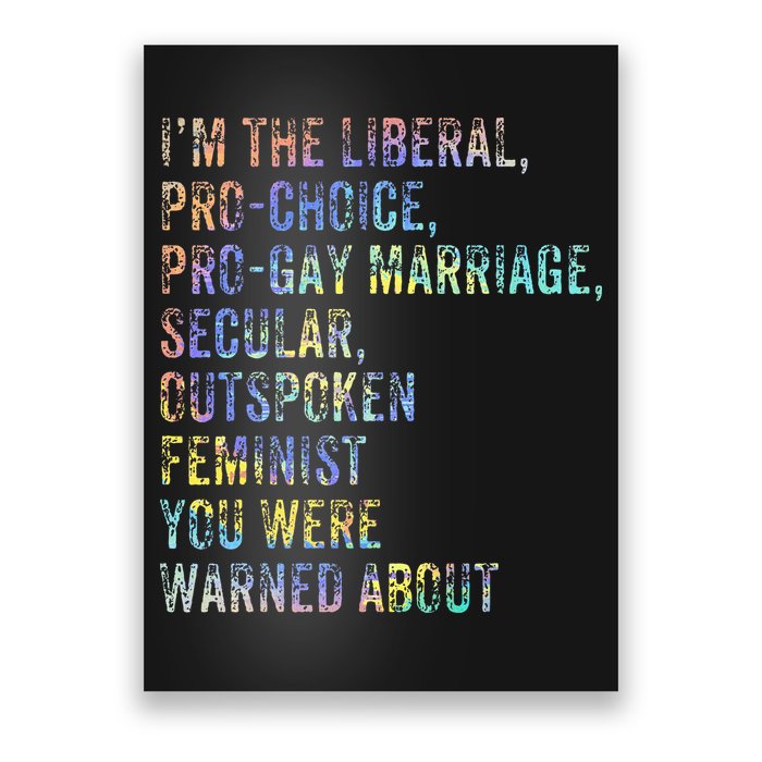 Feminist Empowerment Rights Social Justice March Poster