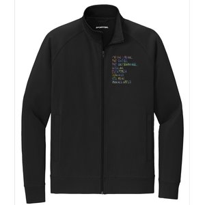 Feminist Empowerment Rights Social Justice March Stretch Full-Zip Cadet Jacket