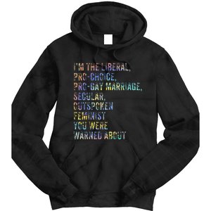 Feminist Empowerment Rights Social Justice March Tie Dye Hoodie