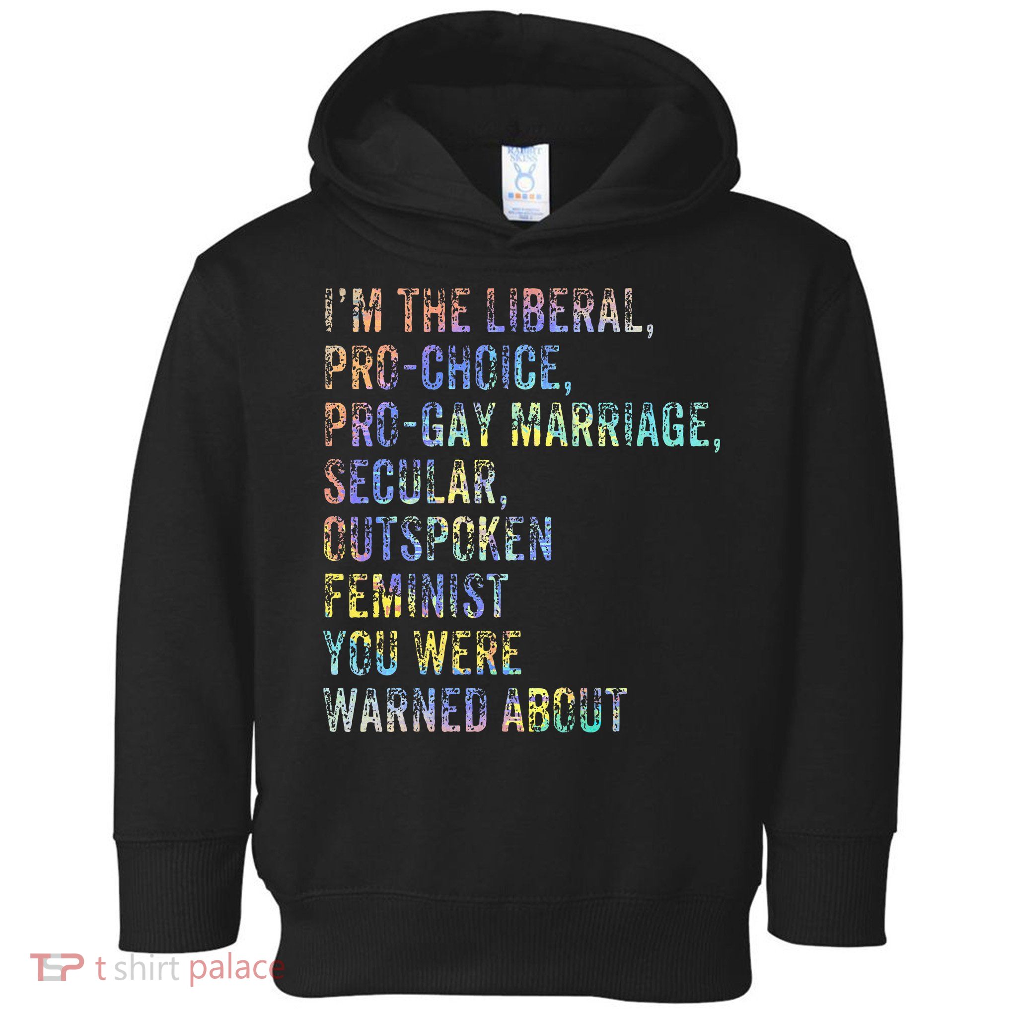 Feminist Empowerment Rights Social Justice March Toddler Hoodie