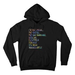 Feminist Empowerment Rights Social Justice March Tall Hoodie