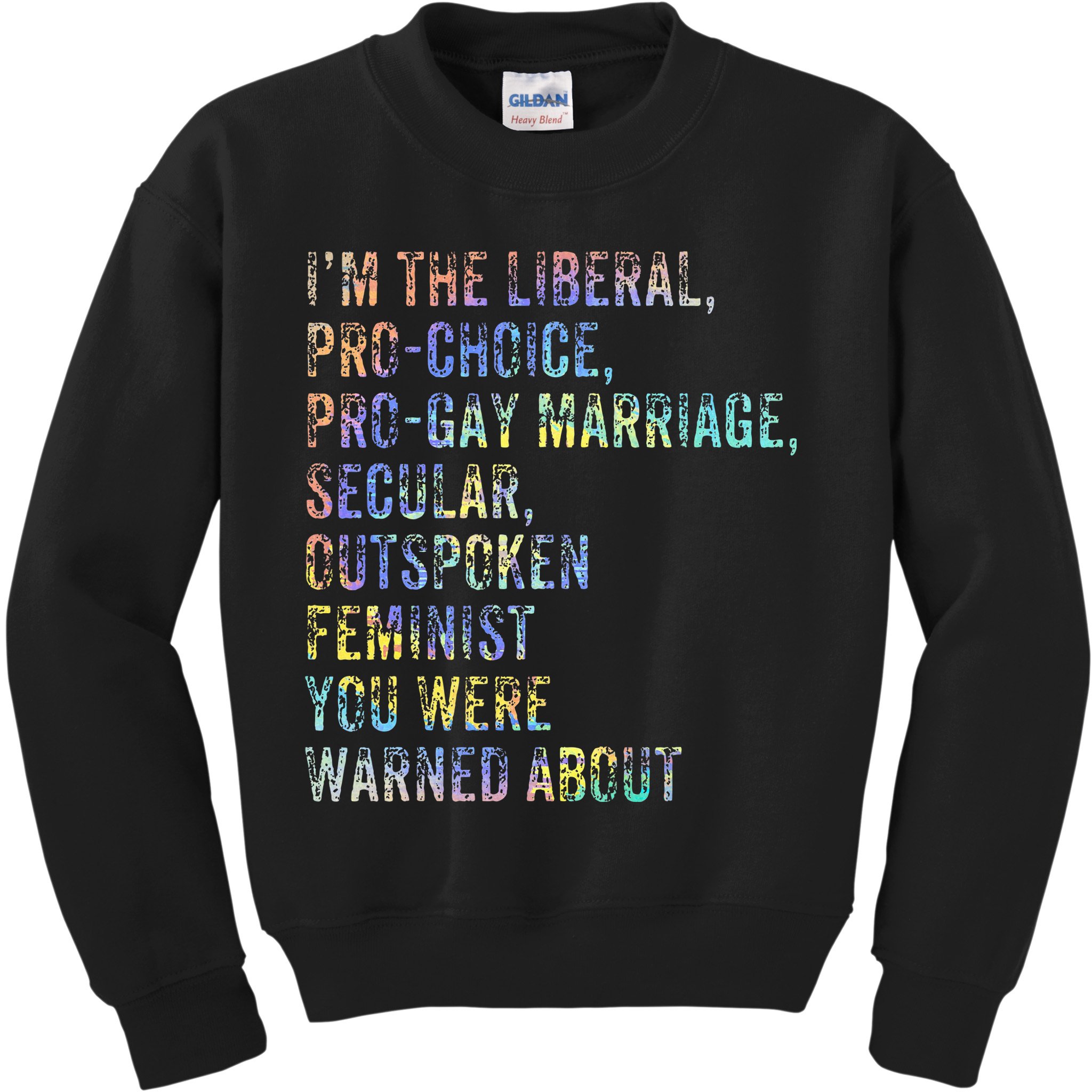 Feminist Empowerment Rights Social Justice March Kids Sweatshirt