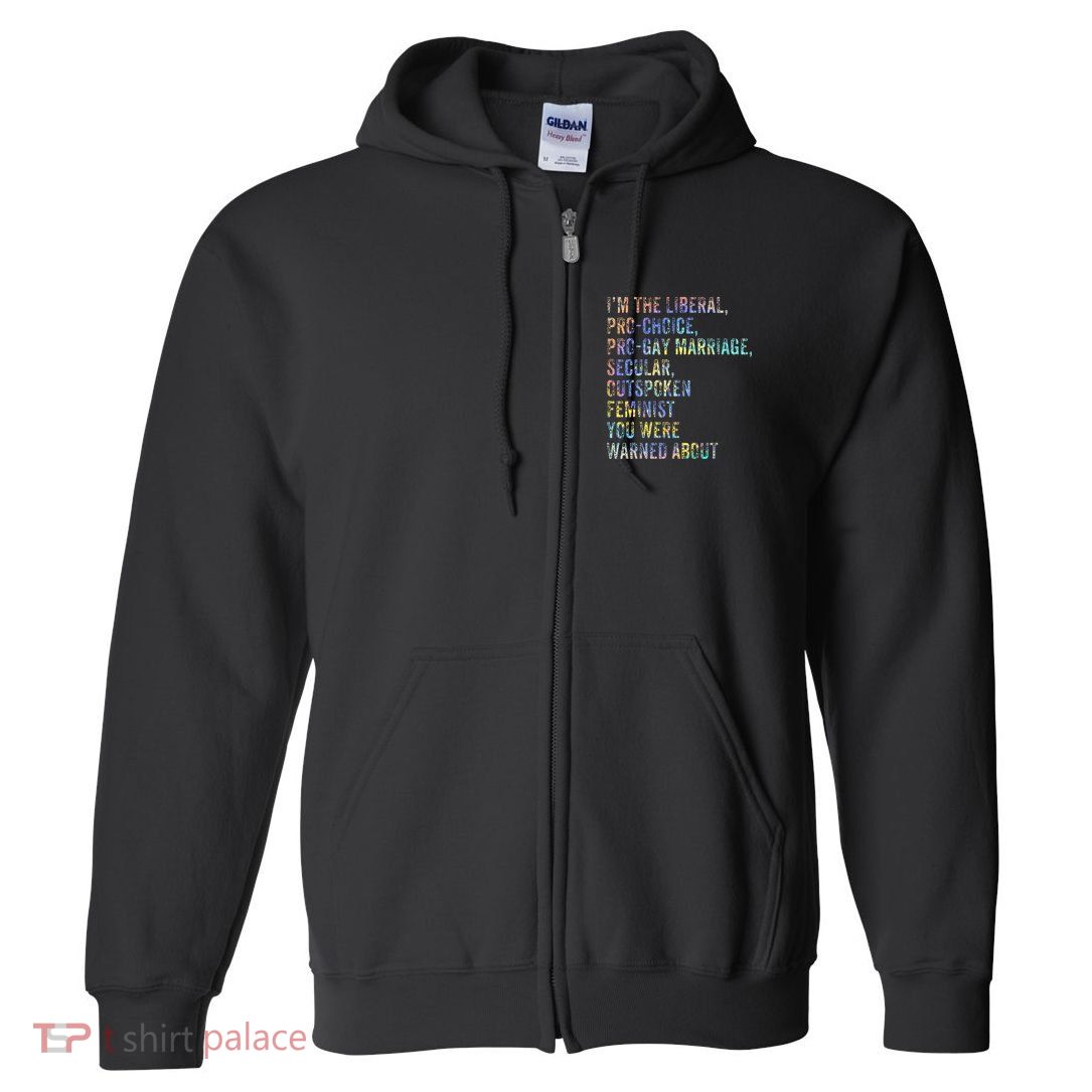 Feminist Empowerment Rights Social Justice March Full Zip Hoodie