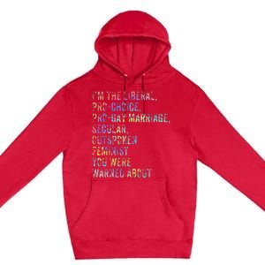 Feminist Empowerment Rights Social Justice March Premium Pullover Hoodie