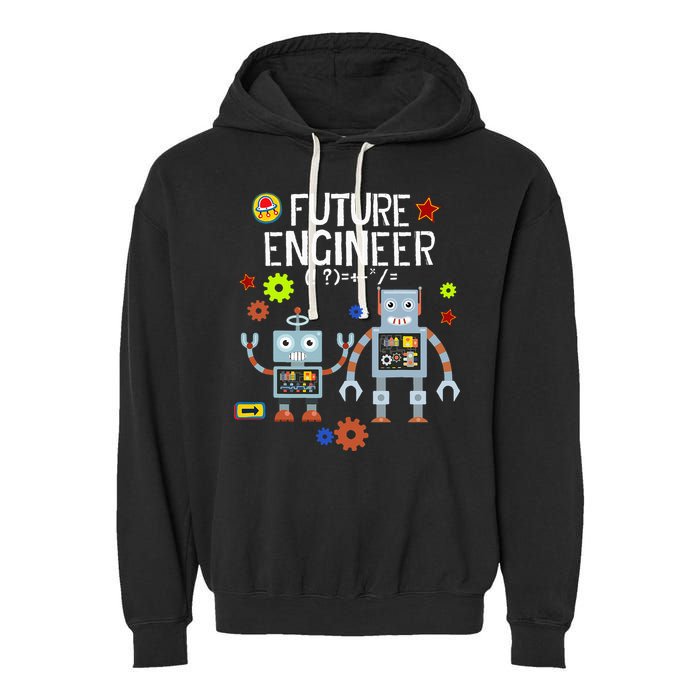 Future Engineer Robotics Robot Costume For Adults & Kids Garment-Dyed Fleece Hoodie