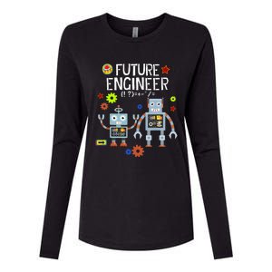 Future Engineer Robotics Robot Costume For Adults & Kids Womens Cotton Relaxed Long Sleeve T-Shirt