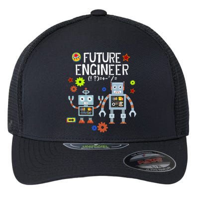 Future Engineer Robotics Robot Costume For Adults & Kids Flexfit Unipanel Trucker Cap