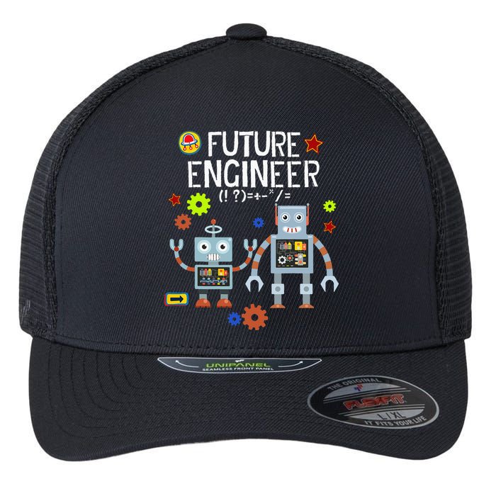Future Engineer Robotics Robot Costume For Adults & Kids Flexfit Unipanel Trucker Cap
