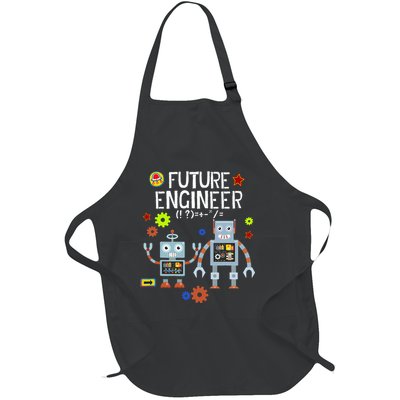 Future Engineer Robotics Robot Costume For Adults & Kids Full-Length Apron With Pockets