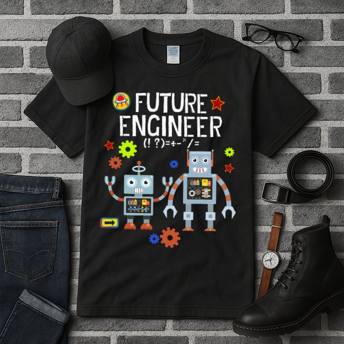 Future Engineer Robotics Robot Costume For Adults & Kids Tall T-Shirt