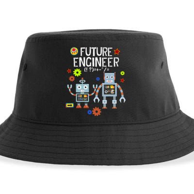 Future Engineer Robotics Robot Costume For Adults & Kids Sustainable Bucket Hat
