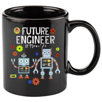 Future Engineer Robotics Robot Costume For Adults & Kids 11oz C Handle Ceramic Mug