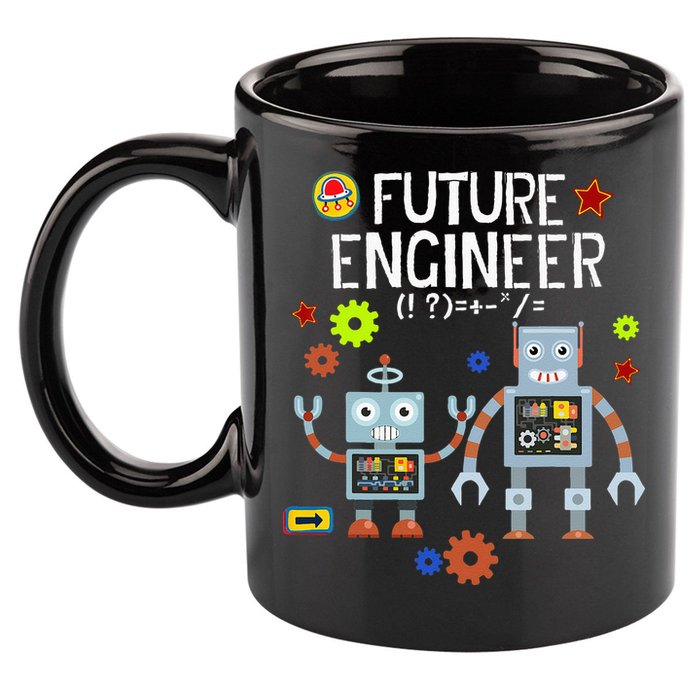 Future Engineer Robotics Robot Costume For Adults & Kids 11oz C Handle Ceramic Mug