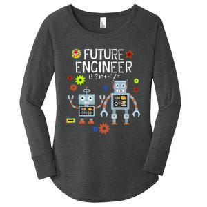 Future Engineer Robotics Robot Costume For Adults & Kids Women's Perfect Tri Tunic Long Sleeve Shirt