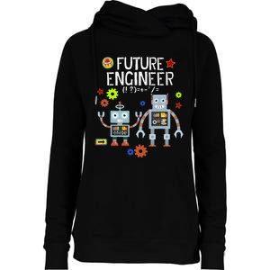 Future Engineer Robotics Robot Costume For Adults & Kids Womens Funnel Neck Pullover Hood