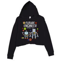 Future Engineer Robotics Robot Costume For Adults & Kids Crop Fleece Hoodie