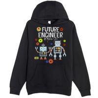 Future Engineer Robotics Robot Costume For Adults & Kids Premium Pullover Hoodie
