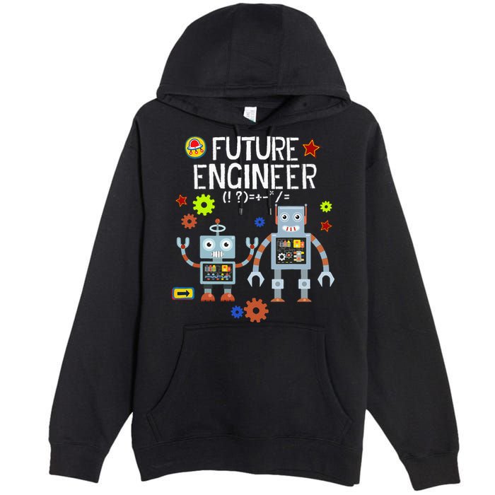 Future Engineer Robotics Robot Costume For Adults & Kids Premium Pullover Hoodie