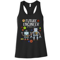 Future Engineer Robotics Robot Costume For Adults & Kids Women's Racerback Tank