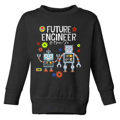 Future Engineer Robotics Robot Costume For Adults & Kids Toddler Sweatshirt