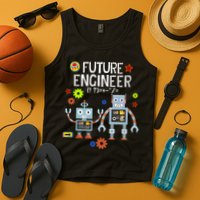 Future Engineer Robotics Robot Costume For Adults & Kids Tank Top