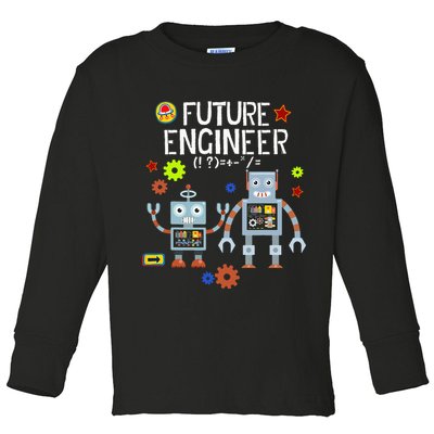 Future Engineer Robotics Robot Costume For Adults & Kids Toddler Long Sleeve Shirt