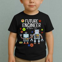 Future Engineer Robotics Robot Costume For Adults & Kids Toddler T-Shirt