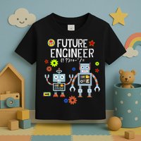 Future Engineer Robotics Robot Costume For Adults & Kids Toddler T-Shirt