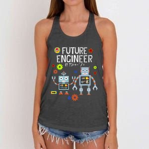 Future Engineer Robotics Robot Costume For Adults & Kids Women's Knotted Racerback Tank