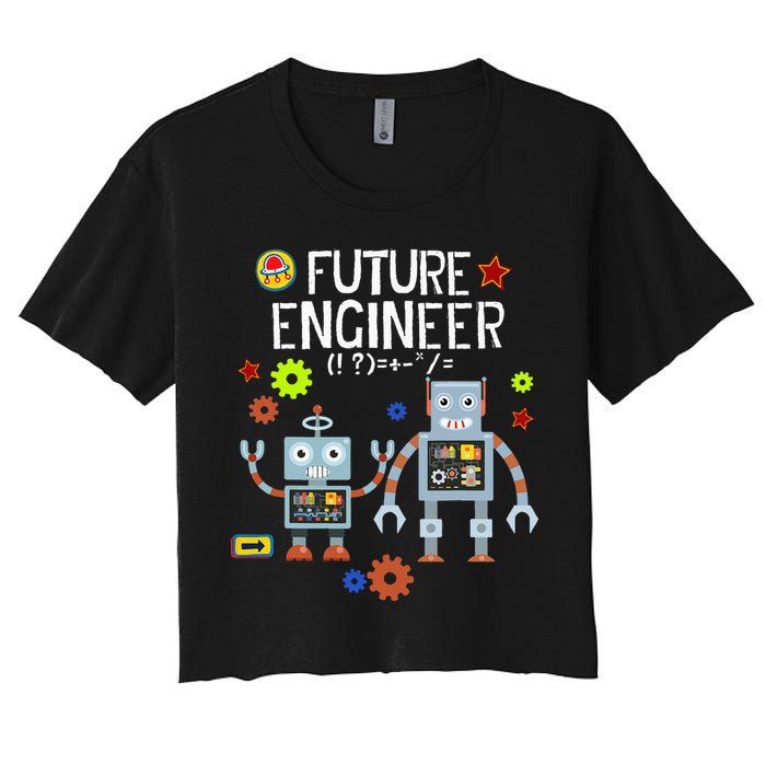 Future Engineer Robotics Robot Costume For Adults & Kids Crop Top