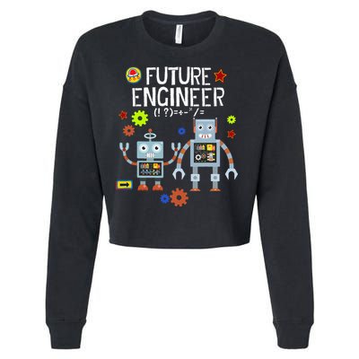 Future Engineer Robotics Robot Costume For Adults & Kids Cropped Pullover Crew