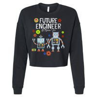 Future Engineer Robotics Robot Costume For Adults & Kids Cropped Pullover Crew