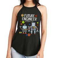 Future Engineer Robotics Robot Costume For Adults & Kids Women's Perfect Tri Rocker Tank