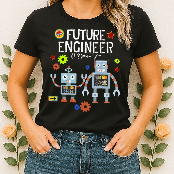Future Engineer Robotics Robot Costume For Adults & Kids Womens T-Shirt