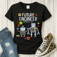 Future Engineer Robotics Robot Costume For Adults & Kids Womens T-Shirt