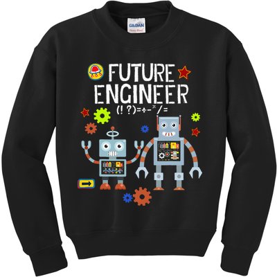 Future Engineer Robotics Robot Costume For Adults & Kids Kids Sweatshirt