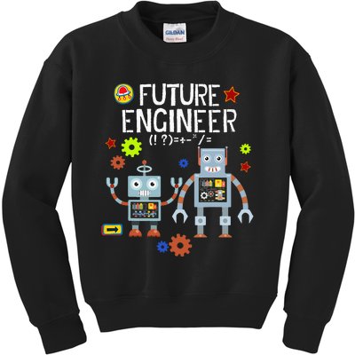 Future Engineer Robotics Robot Costume For Adults & Kids Kids Sweatshirt