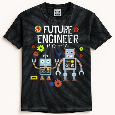 Future Engineer Robotics Robot Costume For Adults & Kids Kids Tie-Dye T-Shirt
