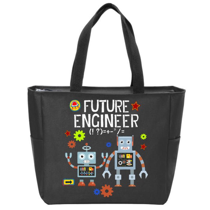 Future Engineer Robotics Robot Costume For Adults & Kids Zip Tote Bag