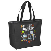 Future Engineer Robotics Robot Costume For Adults & Kids Zip Tote Bag