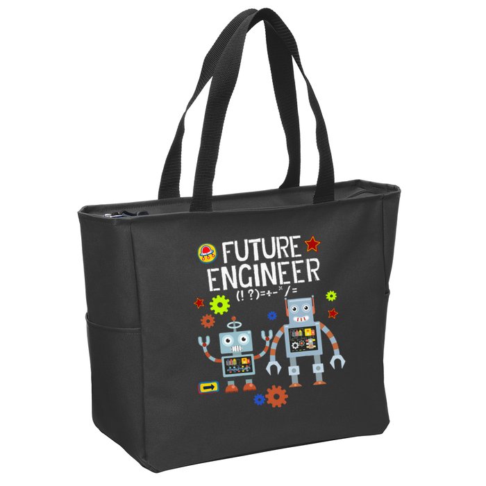 Future Engineer Robotics Robot Costume For Adults & Kids Zip Tote Bag